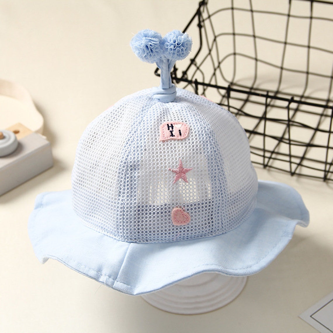 Personalized Baby Bucket Hats Monogrammed Baby Bucket Hats Etsy