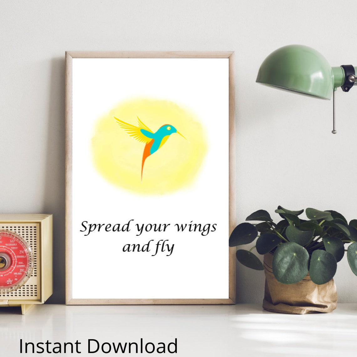 Spread Your Wings and Fly Digital Artwork Stock Image Photo Etsy