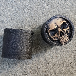 Handmade skull speed guitar knob (single knob)