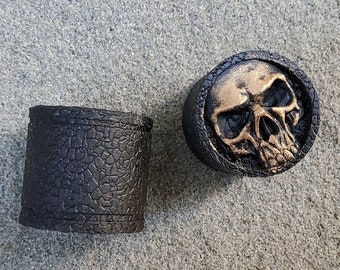 Handmade skull speed guitar knob (single knob)