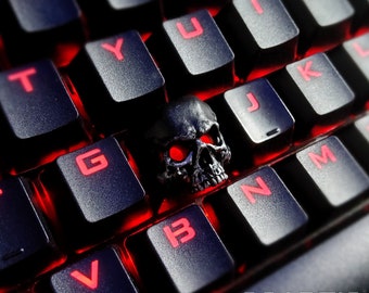 Grim Black Skull (RGB, MX stem)