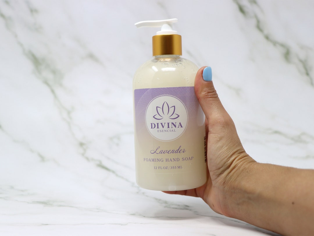 Lavender Foaming Hand Soap With Essential Oils Foaming Hand Soap