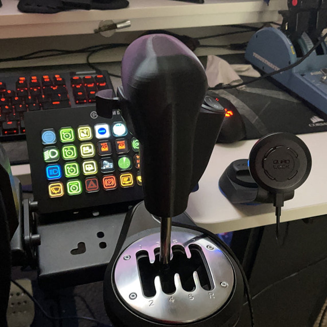 Game Shifter Knob with jake break for Truck Simulator Etsy