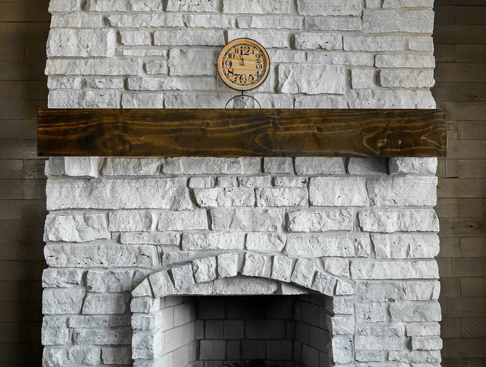 Fireplace Mantle Hidden Gun Storage Safe With Trap Door & RFID Etsy