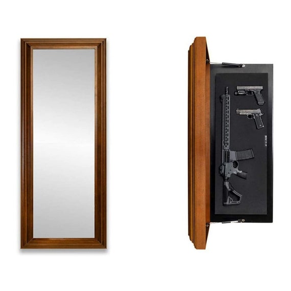 The Guardian MAX Tactical Mirror Hidden Gun Safe With Trap - Etsy