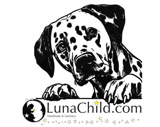 Stickdatei Dalmatiner "Calla" Hund realistisch kommerzielle Nutzung LunaChild