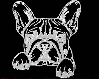 Stickdatei Französische Bulldogge 