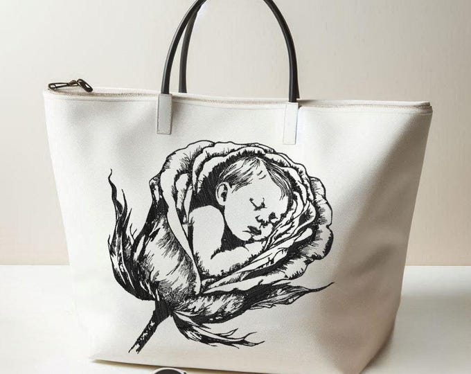 Stickdatei Baby "Rosalie" - für helle Stoffe - 8 Größen - LunaChild
