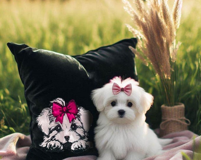 NEU Stickdatei Applikation Malteser "Gipsy" kommerzielle Nutzung LunaChild Hund Apli