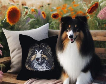 NEU Stickdatei Applikation Collie "Ian" kommerzielle Nutzung LunaChild Hund Apli