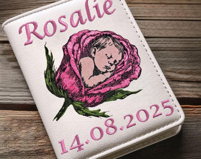 Applikation Stickdatei Baby "Rosalie" - für helle & dunkle Stoffe - 8 Größen - LunaChild