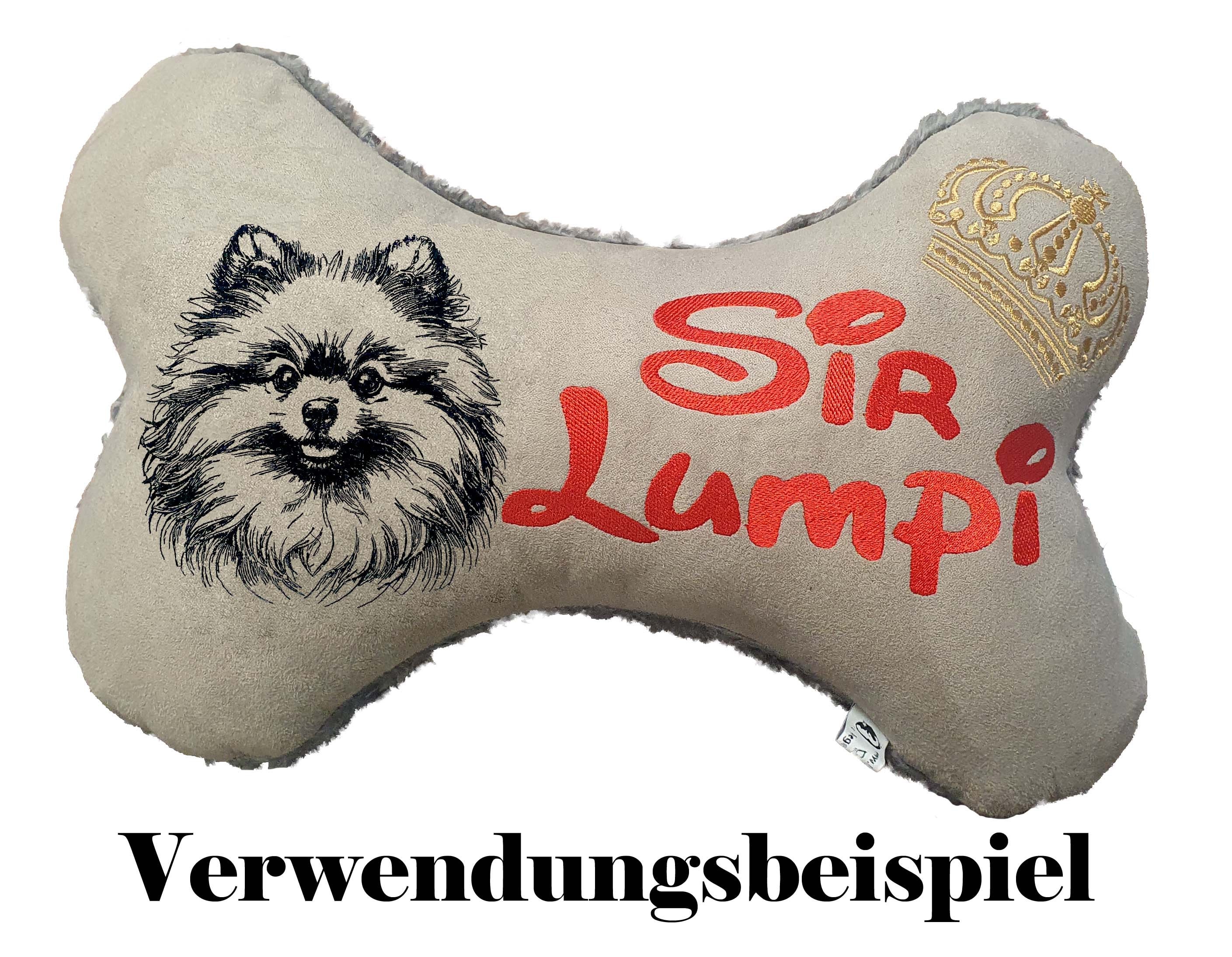 Embroidery File German Pomeranian 