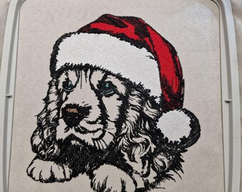 Stickdatei  Cocker Spaniel "Murri" realistisch kommerzielle Nutzung LunaChild