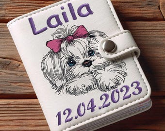 FEWER STITCHES - Embroidery file Shi Tzu "Laila" - LIGHT - for light fabrics - Dog - LunaChild