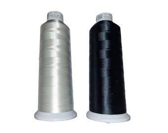 1 roll of bobbin thread thin fine size 75 MADEIRA 10000 m black or white