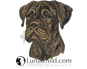 NEU Stickdatei Applikation Carne Corso Welpe "Gill" kommerzielle Nutzung LunaChild Hund Apli