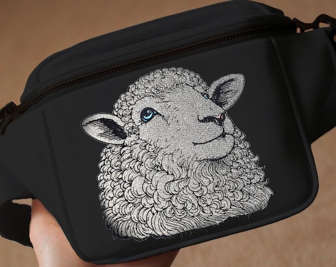 Stickdatei - Vollstick - Schaf "Mathilda" - Für helle & dunkle Stoffe - 8 Größen - LunaChild