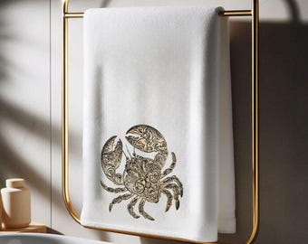 Stickdatei - Applikation - Sternzeichen "Krebs" - für helle & dunkle Stoffe - LunaChild