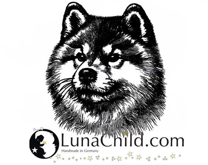 Embroidery file Shiba Inu "Claire" dog realistic commercial use LunaChild