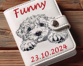 Stickdatei Cockapoo „Funny“ LIGHT – Cockapoo Embroidery Design – Doodle Hunde Stickdatei  – LunaChild