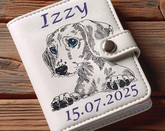 WENIGER STICHE - Stickdatei Dackel "Izzy" LIGHT - für Helle Stoffe -  Hund - LunaChild - 7 Größen -