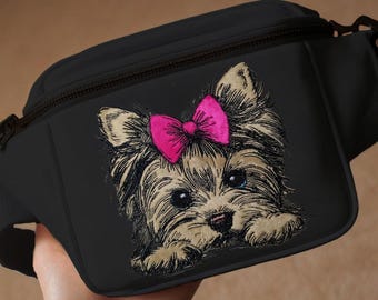 NEW Embroidery design appliqué Yorkshire Terrier "Abilou" commercial use LunaChild dog appliqué