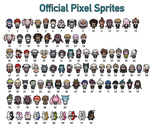 Danganronpa pixel deals