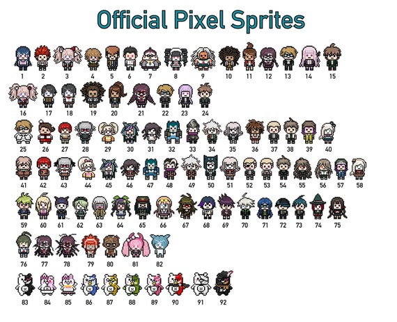 Anime style sprite sheet for your game - Artists&Clients