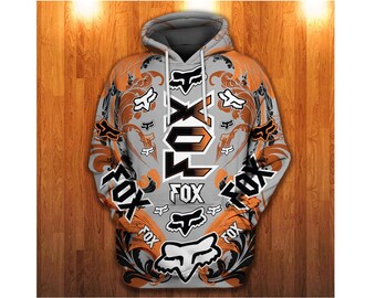 fox zipper hoodies