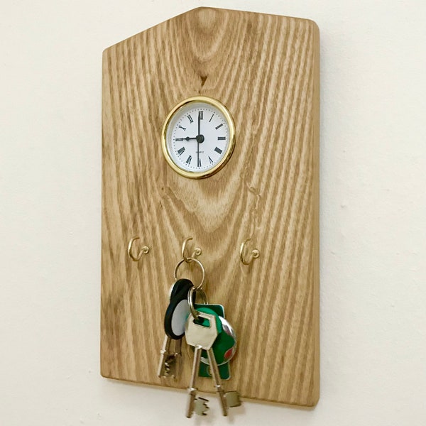 Clock and Key Holder Etsy