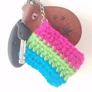 Polysexual - PRIDE Keychain