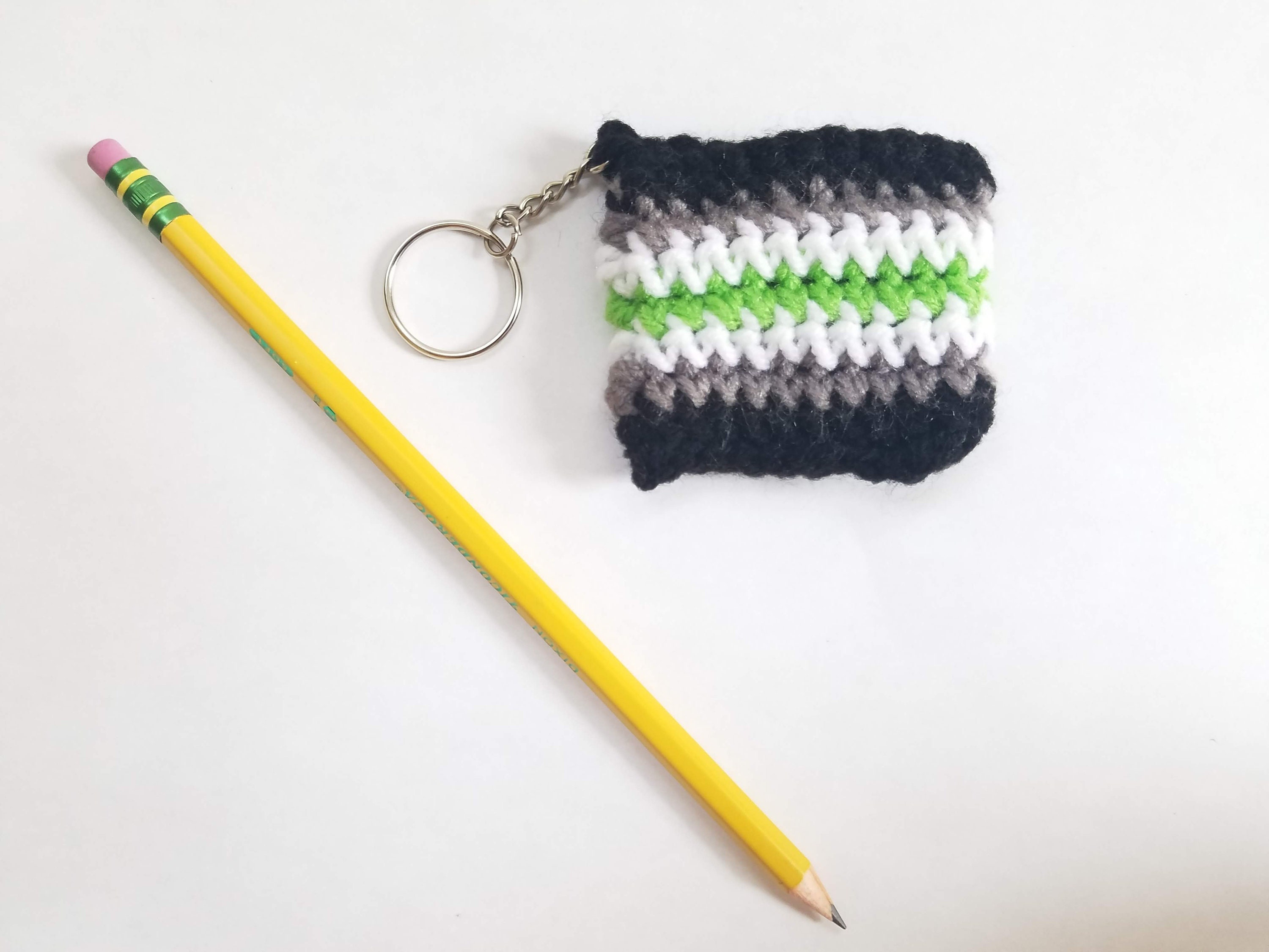 Agender - PRIDE Keychain - Etsy