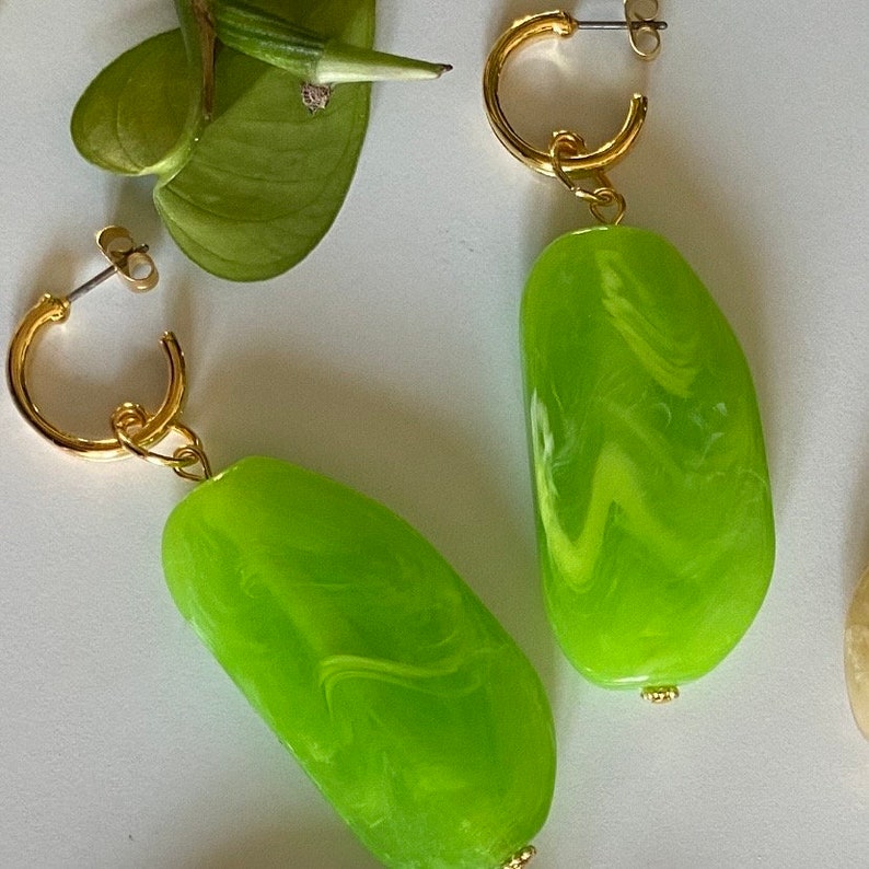 boucles Soleya thème vert image 6