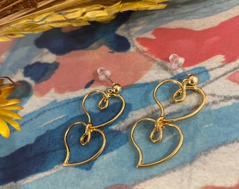 Heart earrings