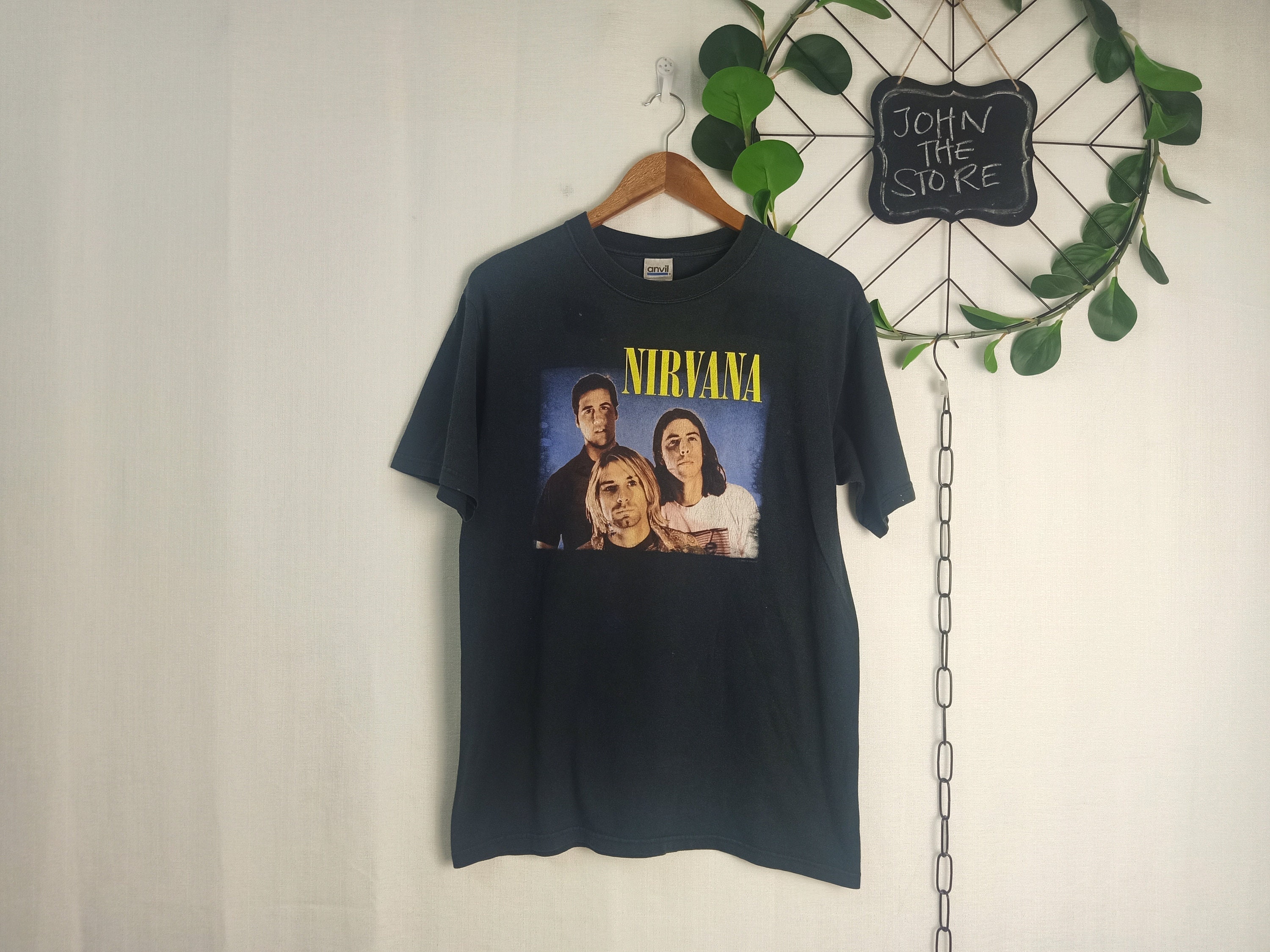 nirvana band tee