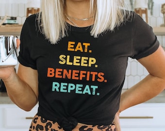 Gift for Benefits Coordinator, Benefits Specialist Gift, Funny Benefits Shirt, Insurance Benefits, Employee Benefits, Benefits Manager, Tees