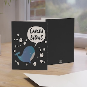 Funny Cancer Greeting Card, Cancer Greeting Cards, Funny Cancer Card, Cancer Gift, Gift for, Cancer Fighter, Cancer Patient, Cancer Warrior
