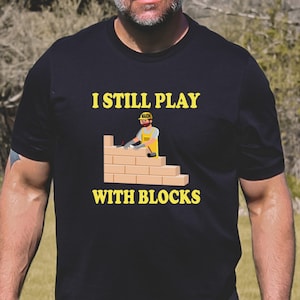 Funny Mason T-shirt, Mens Masonry Worker Shirt, Tshirt for Contractor, Bricklayer Shirt, Gift for Mason Worker, Construction worker gifts