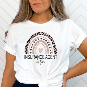 Insurance Agent Shirt, Gift for insurance agent, Insurance Tshirt, Insurance Agent, gift for Women, Insurance Tees, Insurance T-shirts