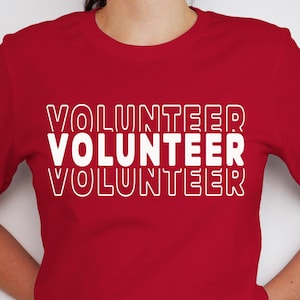 Volunteer shirt, Volunteer Tshirts, Matching Volunteer Shirts, Volunteer T-shirt, Volunteer Tees, Unisex Volunteer Shirts, Volunteer Team