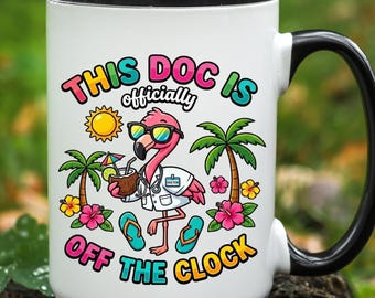 Doctor Retirement Gift, Retirement Gift for Doctor, Physician Retired, Large mug 15 ounce