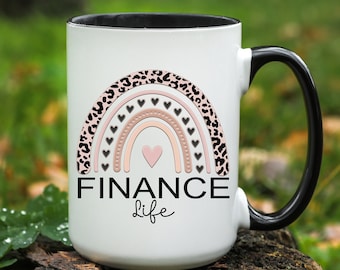 Gift for Financial Accountant, Finance Mug, Finance Women, Financial Manager Gifts, Gift for Finance Manager, Finance coffee mug, Large Mug