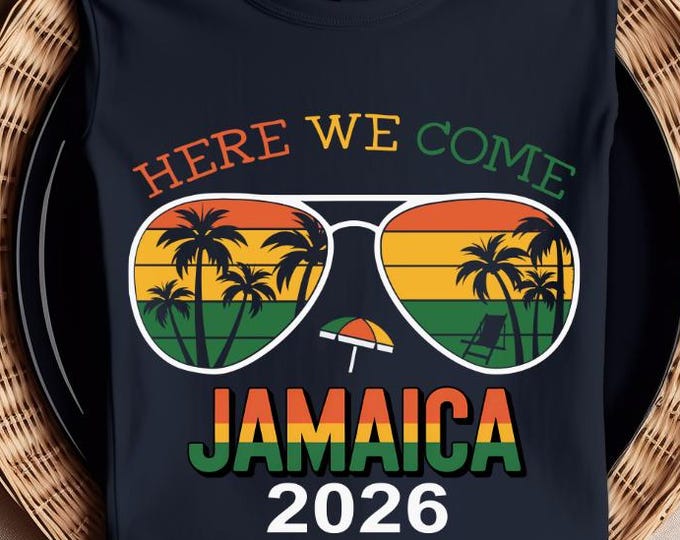 Jamaica Shirt, Jamaica Vacation, Jamaica, Tee, 2026, Trip to Jamaica, Matching, Custom, Family, Personalized, Jamaica T-shirts, Vacay, Tees