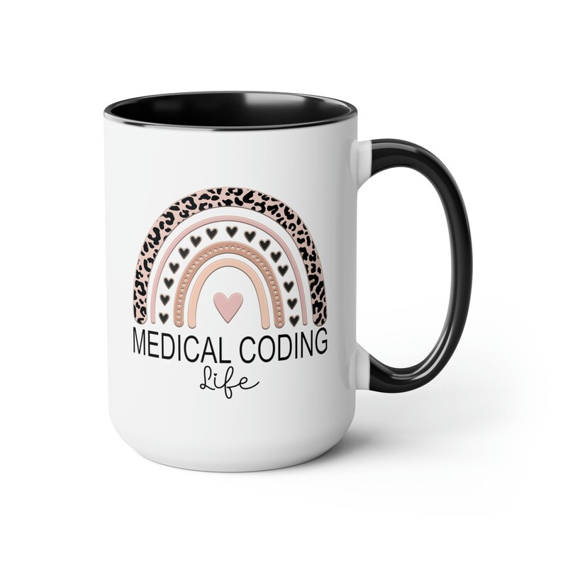 Medical Coding Coffee Mugs, Medical Coder Gift, Cute mugs for Medical Coders, Medical Coding Grad Gift, Medical Billing Job Gift, Best Coder image 4