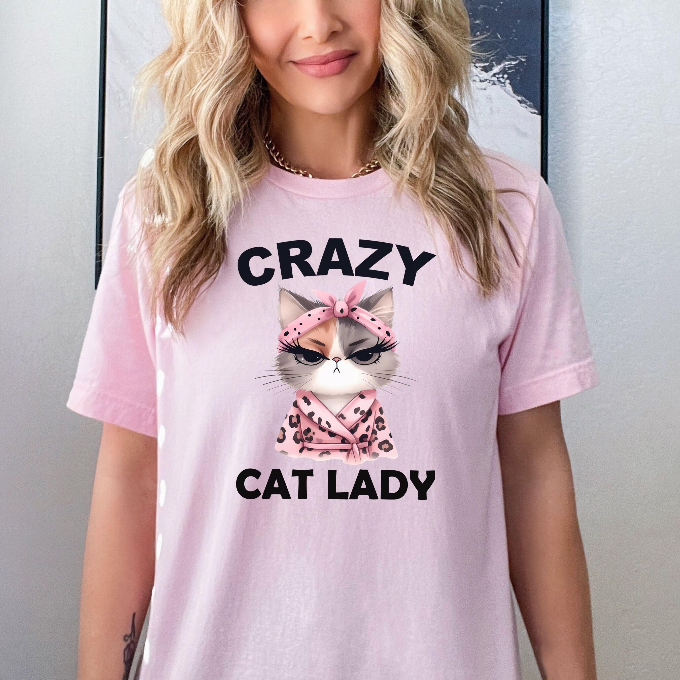 Crazy Cat Lady Shirt, Cat Shirt, Cat Tshirt, Gift For, Cat Lover
