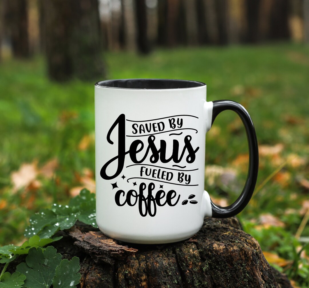 Jesus and Coffee, Mug, Gift For, Christian, Christian Gifts, Christian ...