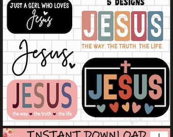 Jesús PNG, Diseño de camiseta de Jesús, Descarga digital, Uso comercial