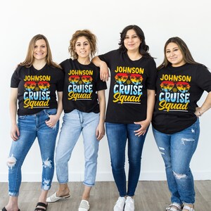 Custom Cruise Shirts, Personalized, Custom, Cruise Tshirt, Family Cruise Shirt, Funny Cruise, Matching Cruise Shirts, Family, Cruise Squad