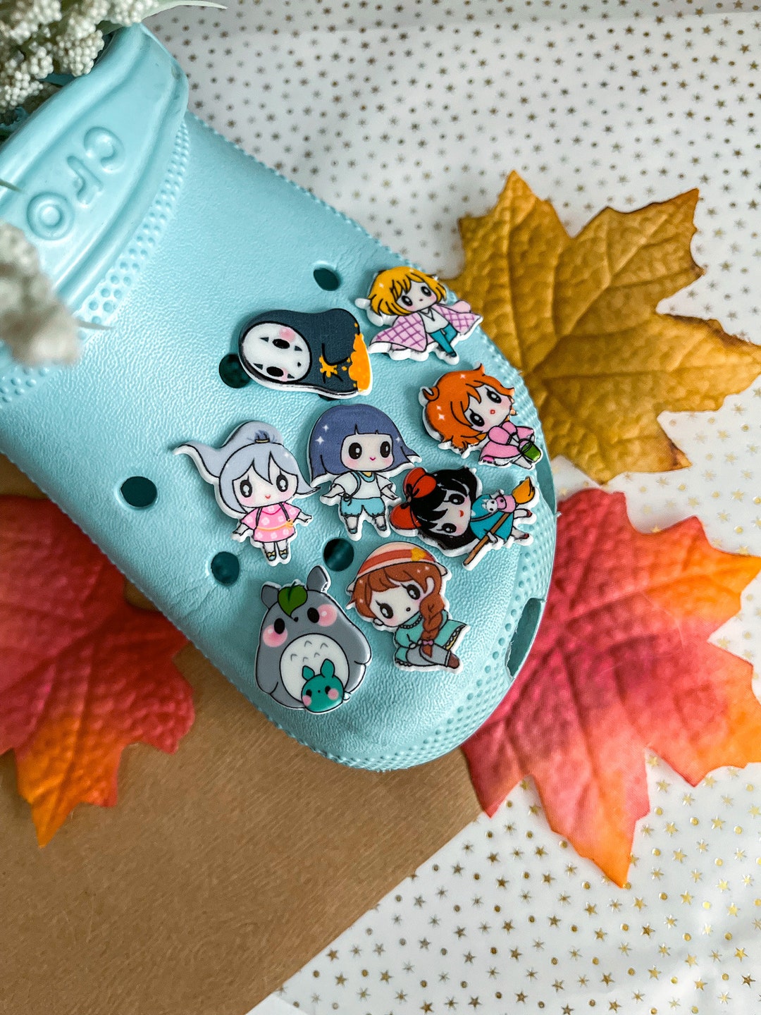 Cute Anime Jibbitz Charms Etsy