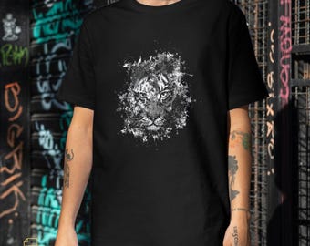 Majestic Tiger Face Art – Wild Animal Print (Digital Download)